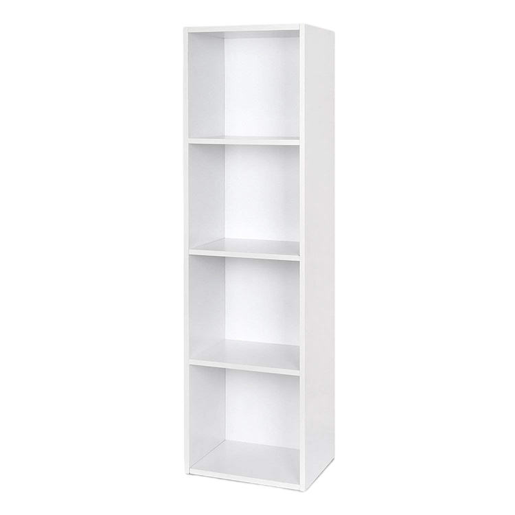 wooden storage unit cube 2 3 4 tier bookcase living room shelving shelf display rack