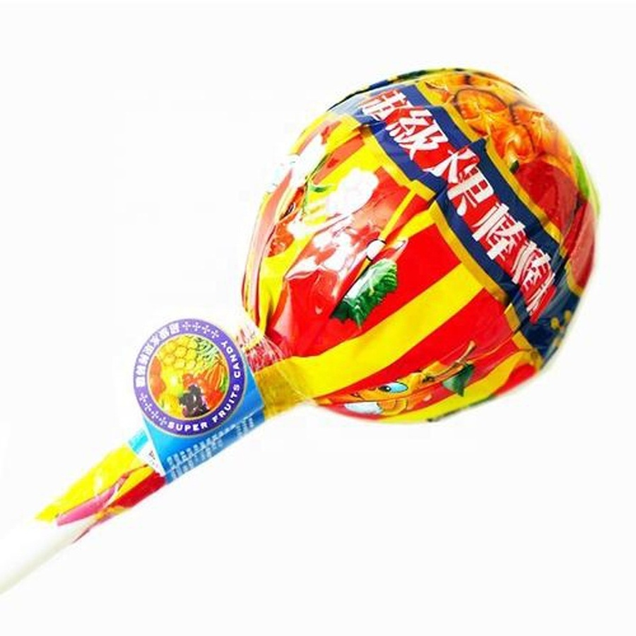 Fruit flavour Big bom lollipop