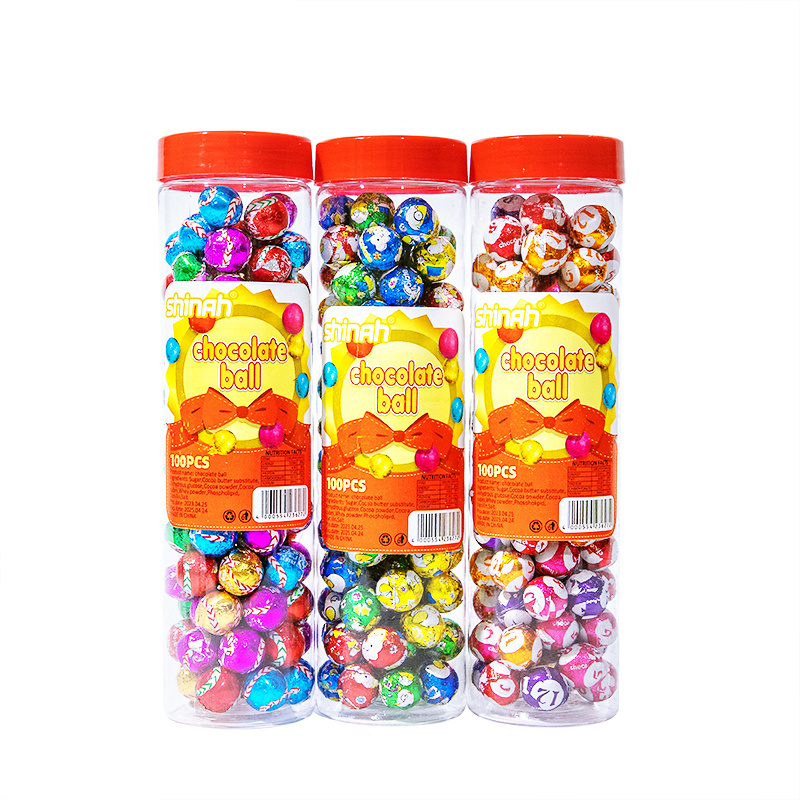 Multicolor chocolate melanger ball products table tennis round small chocolate ball candy