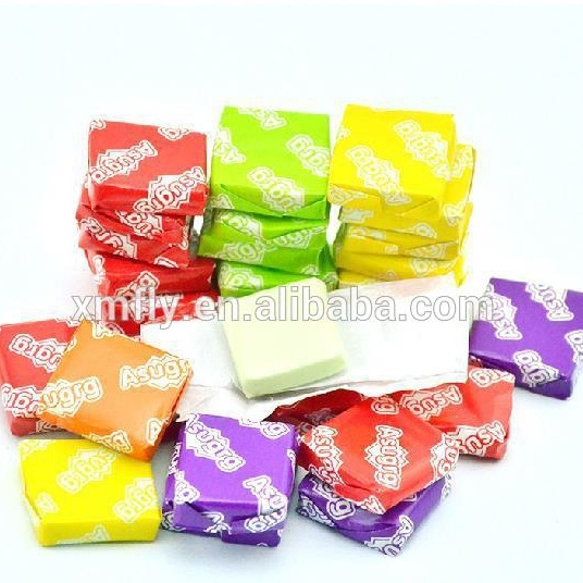 individual package milk and fruits flavor soft wholesale candy