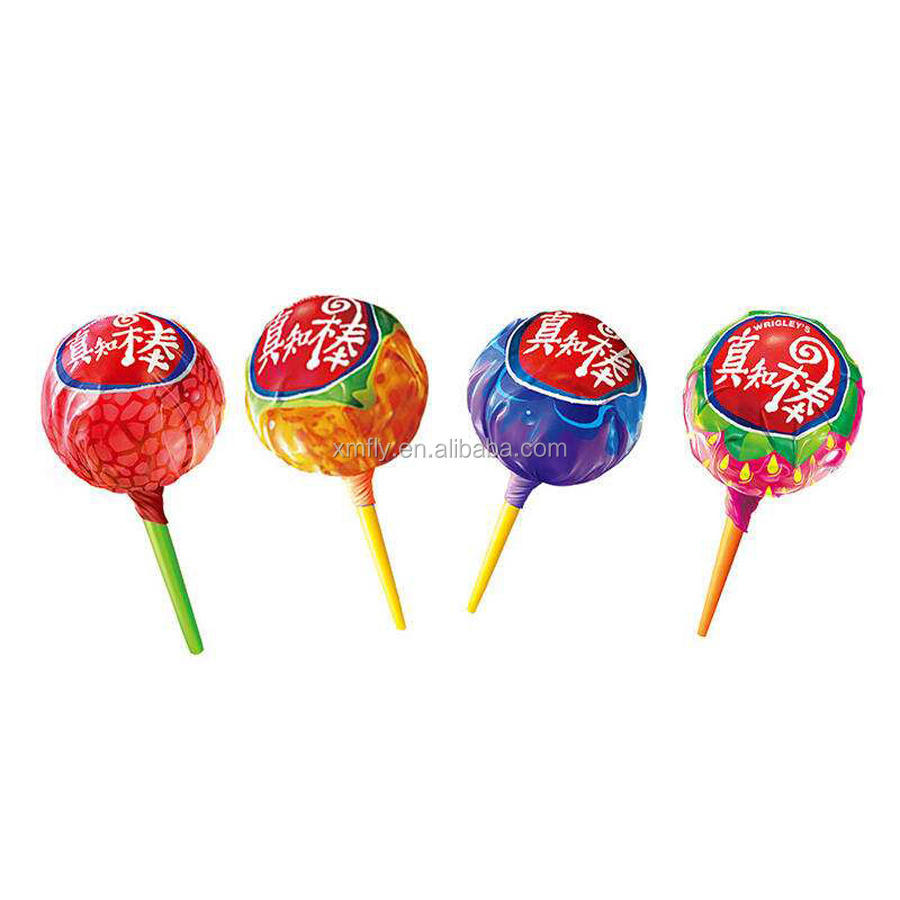 wholesale bulk halal Fruit flavor big boom lollipop hard candy