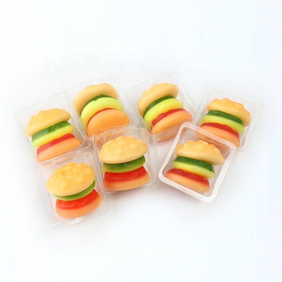 Sour Mini Gummi Burger Gummy Candy