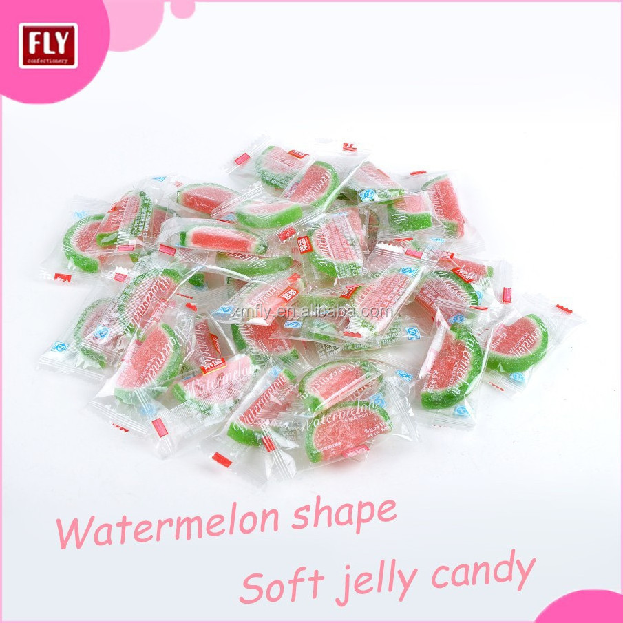 Fruit Candy Sweets Watermelon Slice Soft Jelly /Gummy Candy