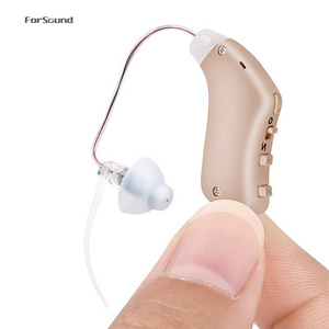 Multi-Channels Digital Rechargeable BTE Hearing Aid Invisible Receiver in Canal RIC Hearing Aids With Open Fit