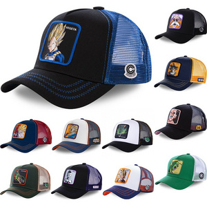 2023 Popular Cartoon Baseball Hat, Anime Net Hat Wholesale cap hat casquette hip hop sports baseball cap