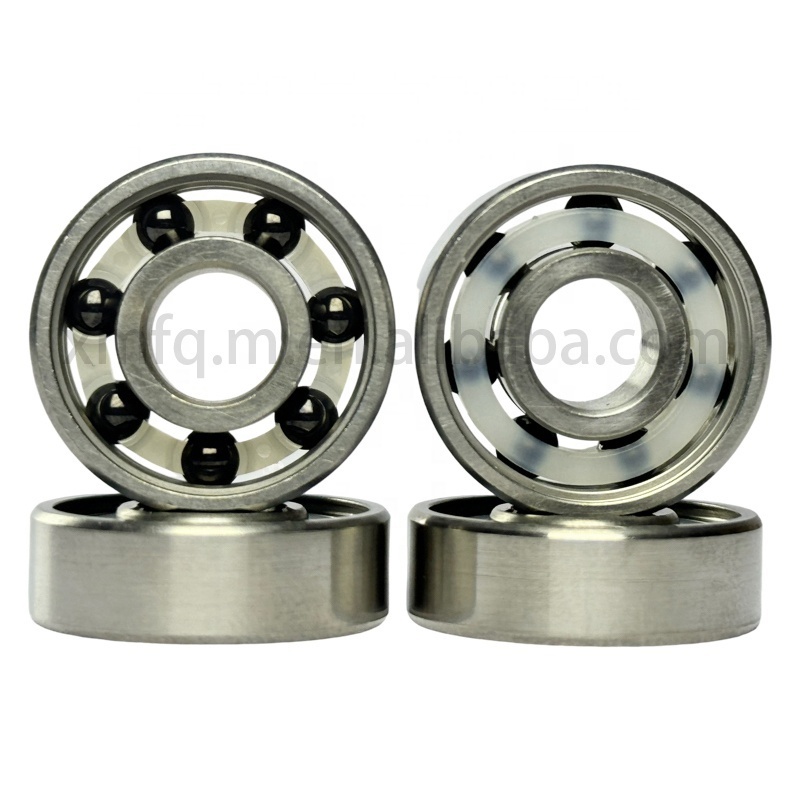 2024 hybrid ceramic bearing 608 627 2RS with stainless steel 440C rings and ceramic Si3N4 balls