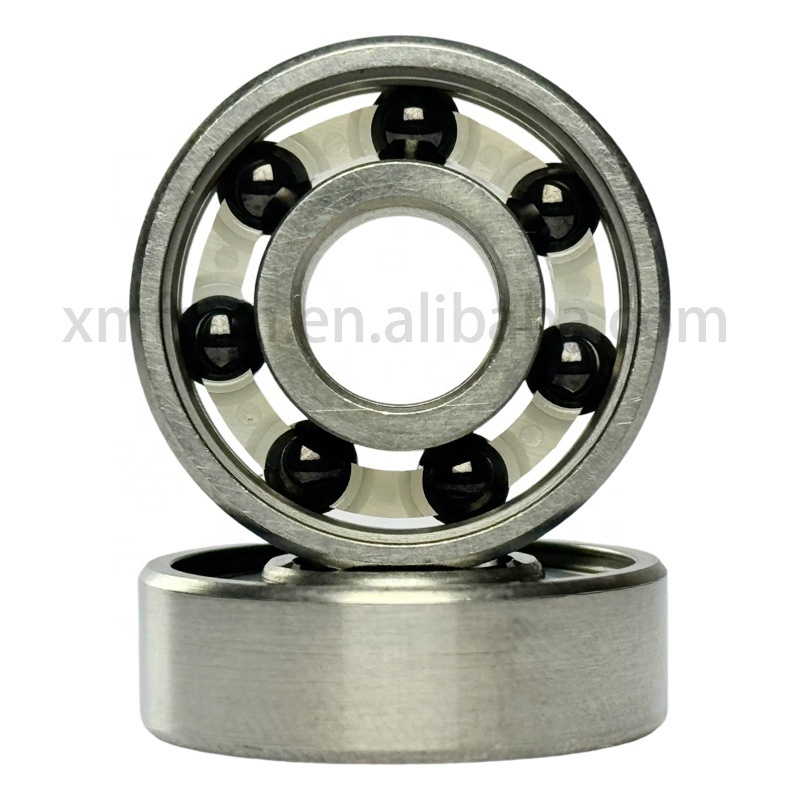 2024 hybrid ceramic bearing 608 627 2RS with stainless steel 440C rings and ceramic Si3N4 balls