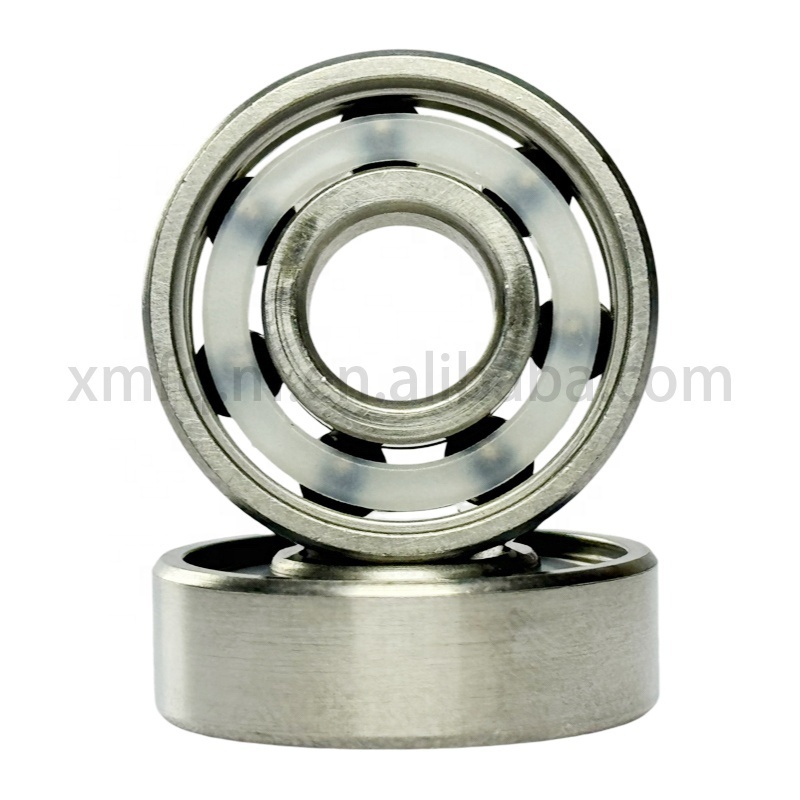 2024 hybrid ceramic bearing 608 627 2RS with stainless steel 440C rings and ceramic Si3N4 balls