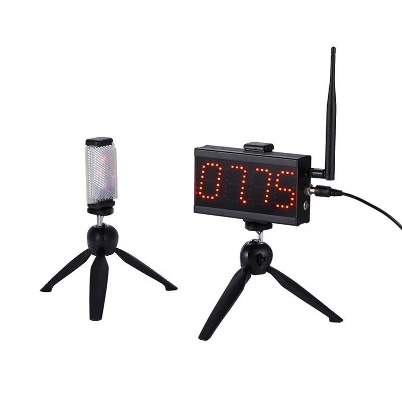 Fengquan CS003 Portable High-Performance Remote Control LED Interval Countdown Stopwatch Wireless Gym Timer Switchable Mode