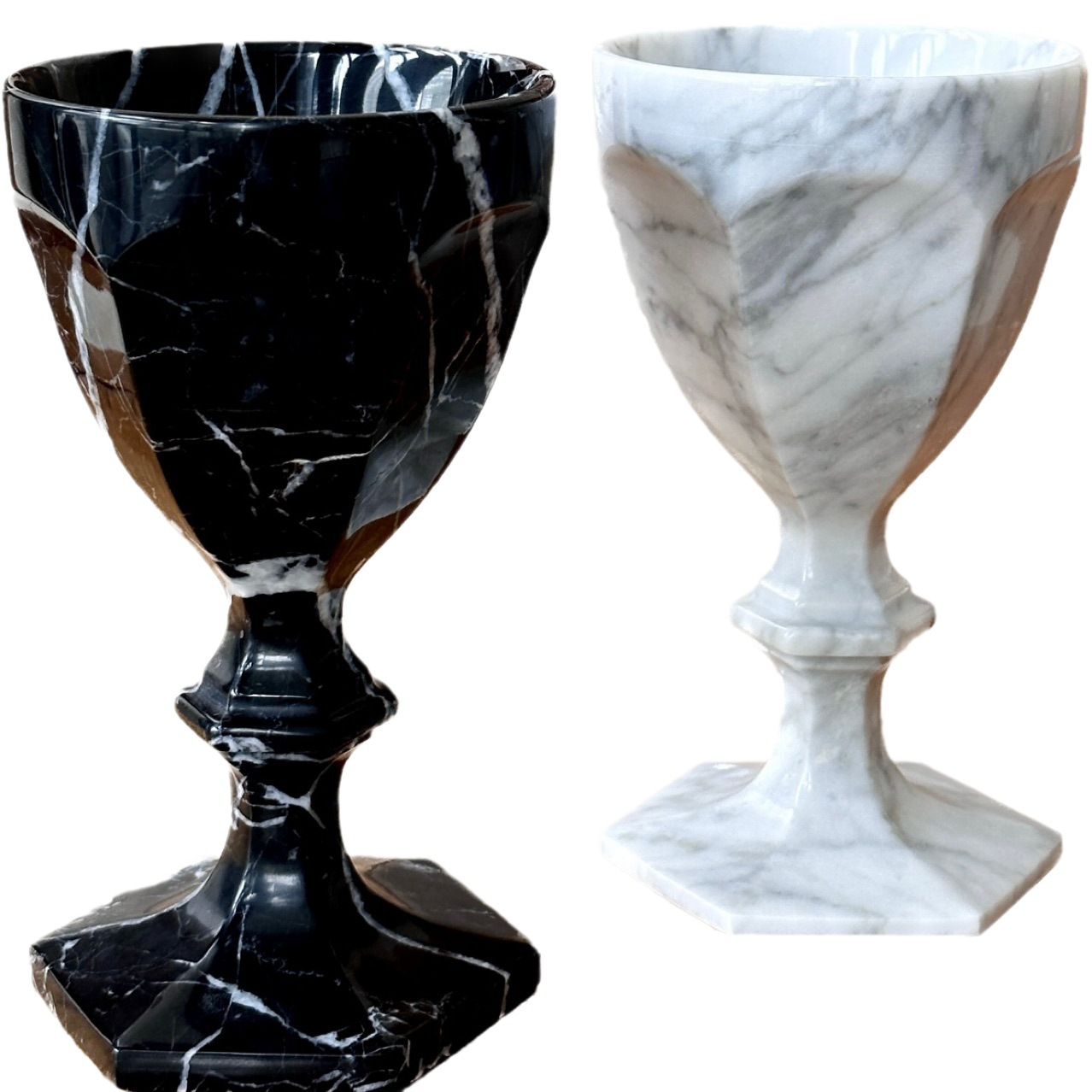 Faith Stone High Quality Carrara White Marble Vase Marble Craft Luxury Home Decoration