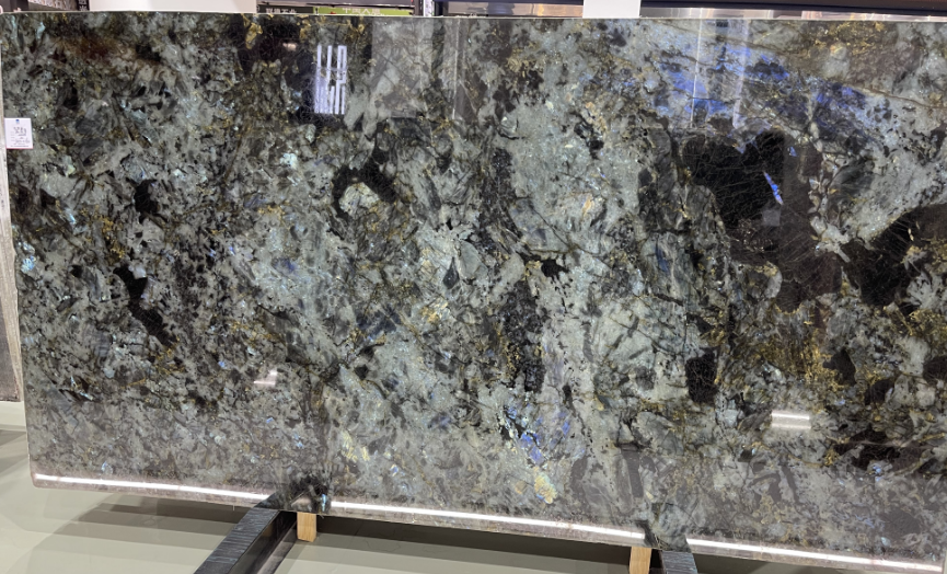 Faith Stone Natural Madagascar Blue Granite Stone Slabs Premium Quality for Your Home