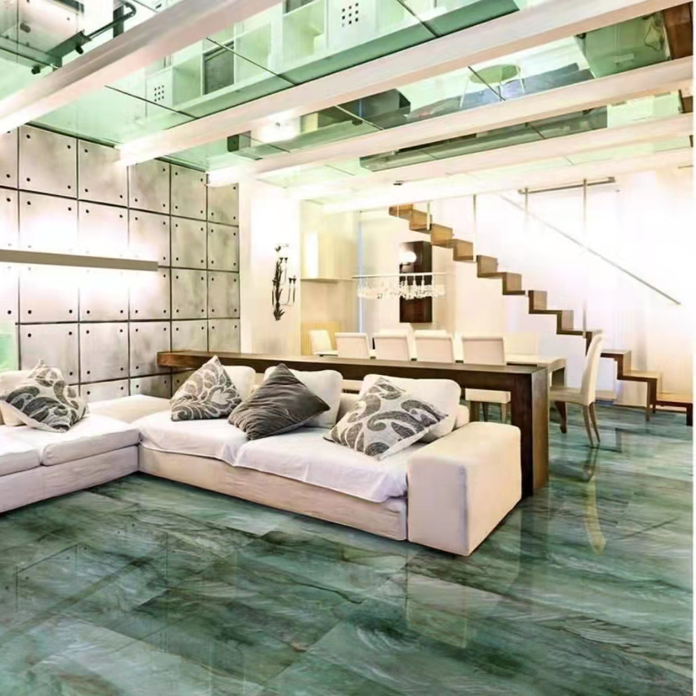 Faith Stone Royal Green Luxury Stone Polished Marble Slabs Luxury Home Decoration