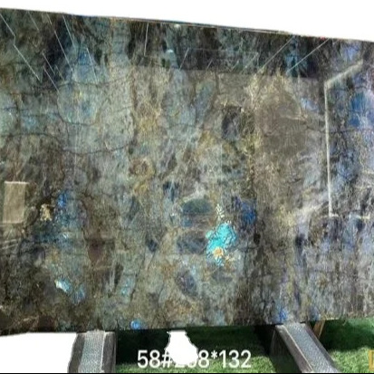 Faith Stone Natural Madagascar Blue Granite Stone Slabs Premium Quality for Your Home