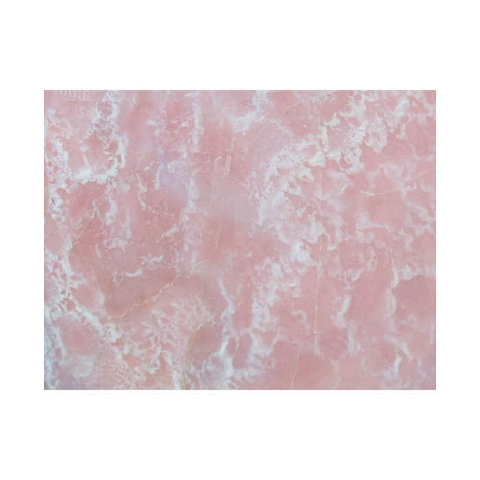 Faith Stone's High Quality Pink Onyx Marble Slab Polished Modern Design for Luxury Home Bathtub Table Countertops-for Villas