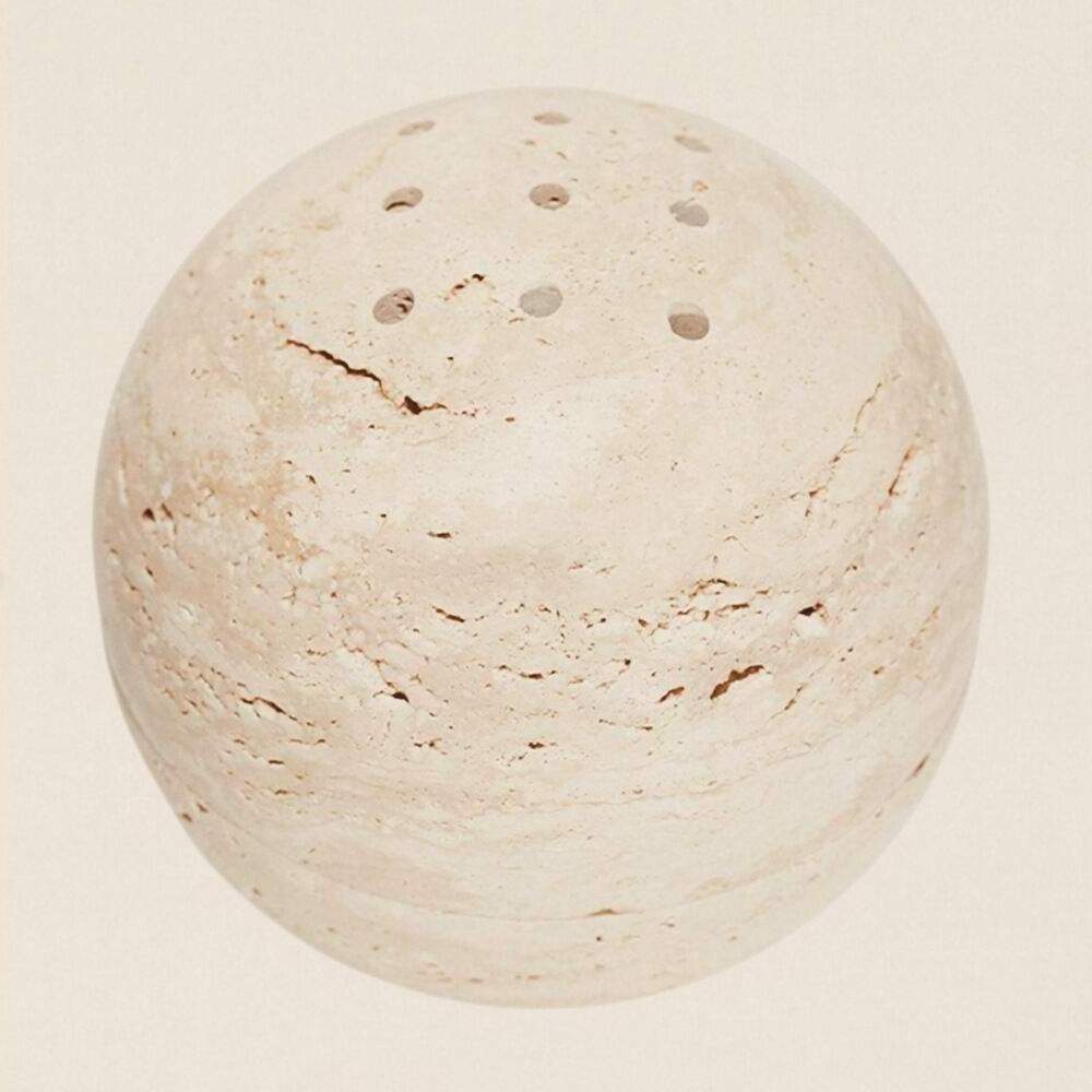 Faith Stone Best Price Beige Travertine Marble Incense Burner 10cm*10cm Size