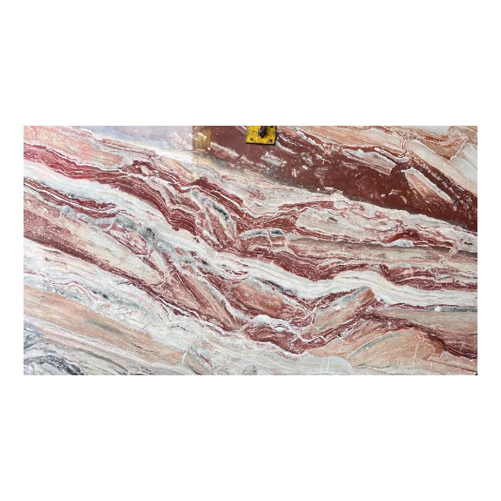 Faith Stone High Quality Natural Monica Red Marble Slabs Marble Countertops Marble Top Office Table Design