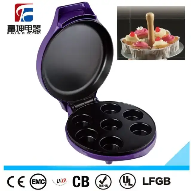 Electric automatic household mini Cartoon shape non-stick electric waffle maker