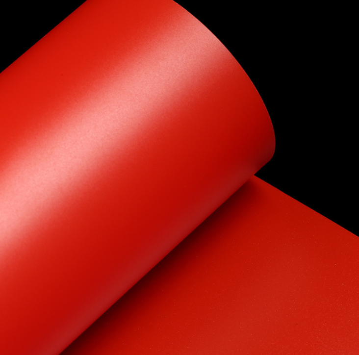 Factory price Frosted  expanded PP Polypropylene plastic Sheet Red