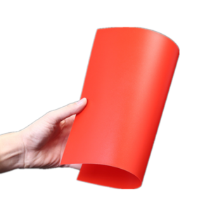 Factory price Frosted  expanded PP Polypropylene plastic Sheet Red