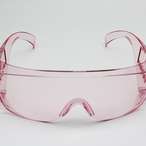 Custom fashionable Riding Work Protective Eyewear Pink Cycling Safety Glasses Goggles