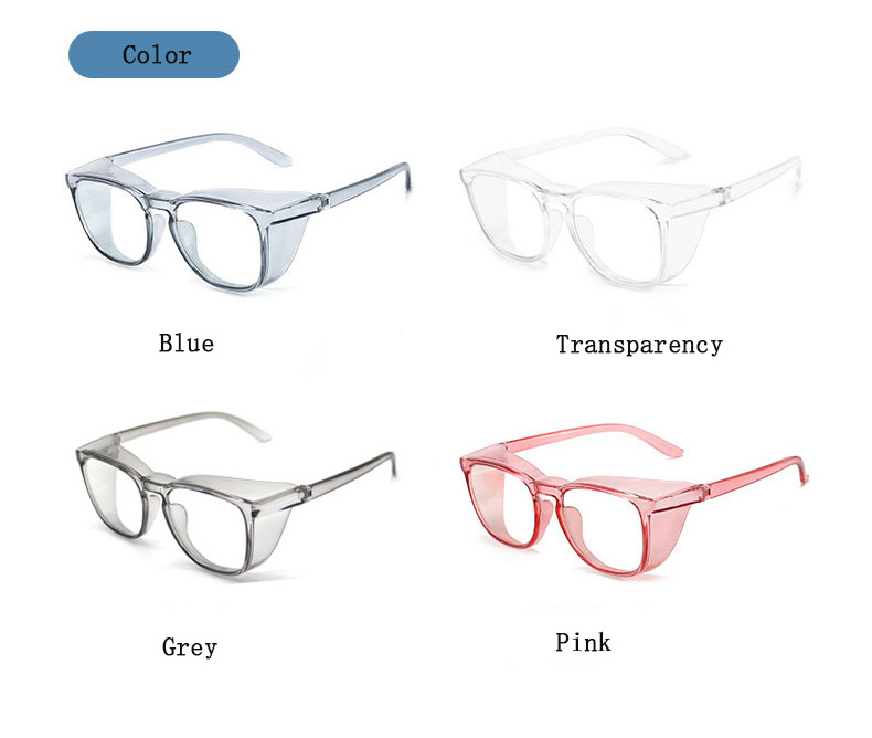 Anti Fog Splash Eye Protective blue light blocking  fashionable Eyewear outside  Safety Glasses Go0gles pollen protect