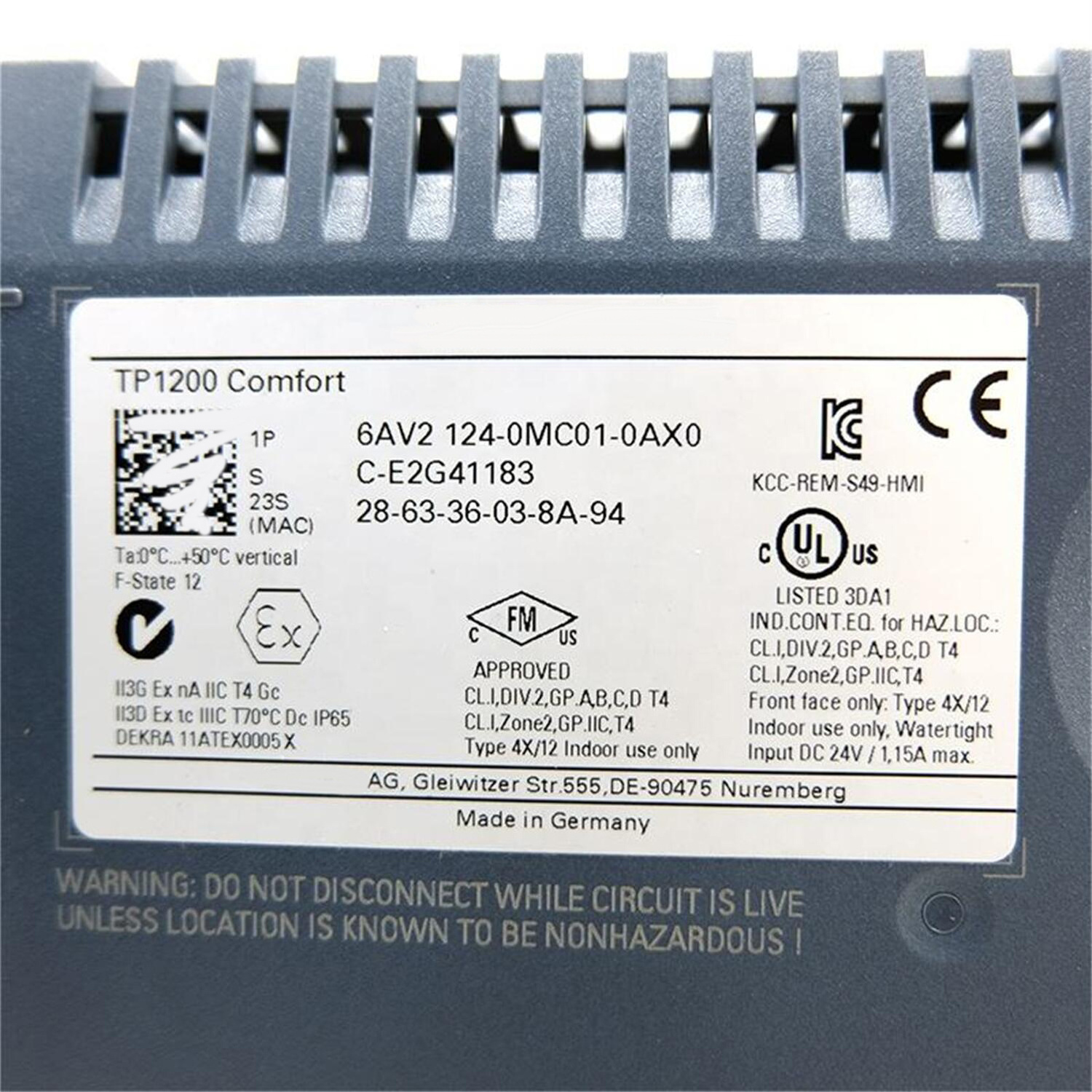 Warehouse Stock 6ES7131 6BH01-0BA0 Original Package Fast Shipping PLC Input Module 6ES7131-6BH01-0BA0