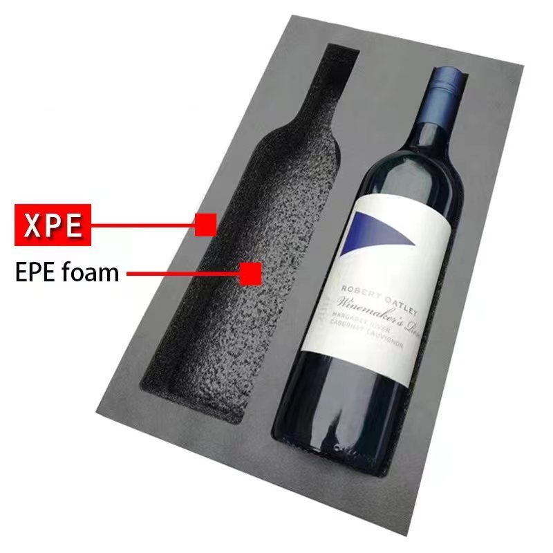 Custom Black Polyethylene Protective Epe Foam Insert for Electronics High Density Cut Epe Foam Packaging