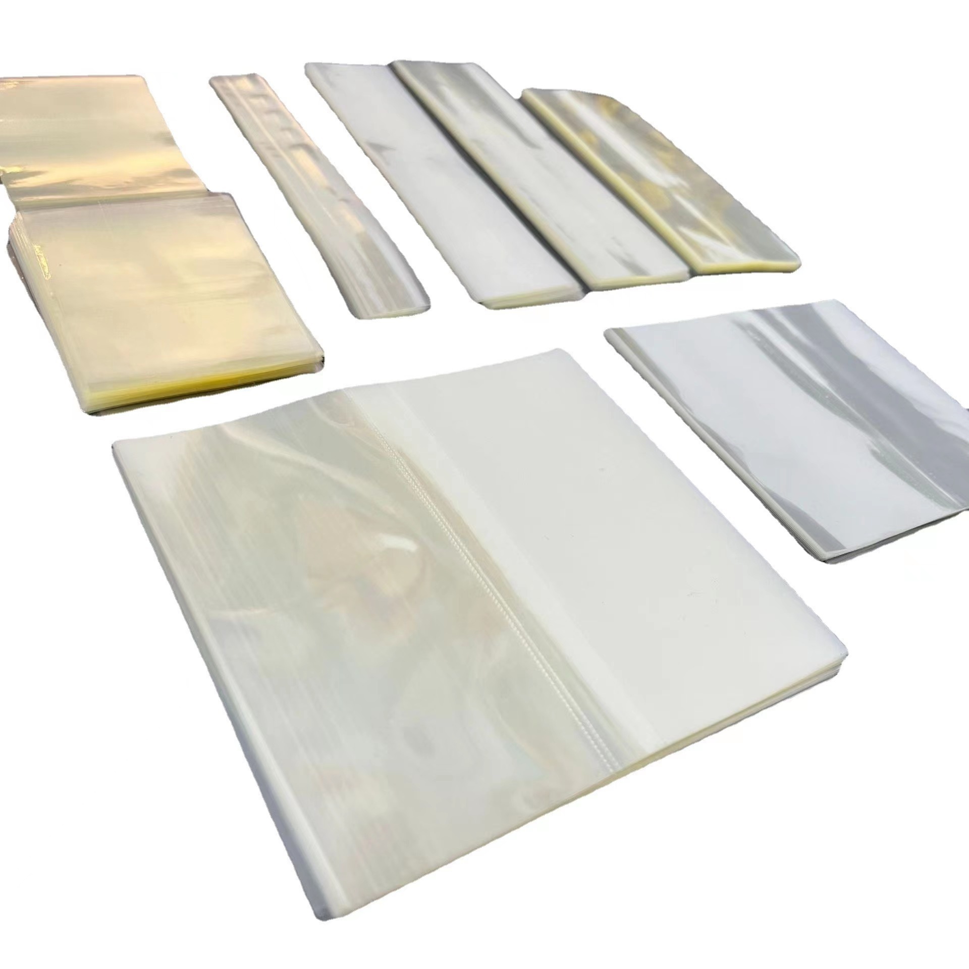 Plastic POF PVC PET Heat Shrink Band Clear Shrink Wrap Film Sleeve for Cosmetic Products