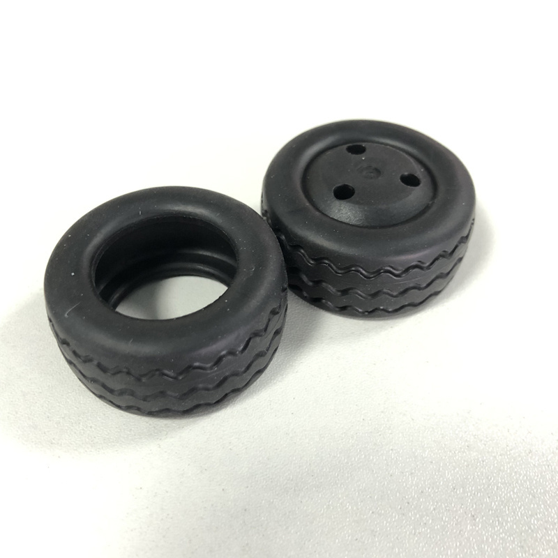 TPE Rubber Silicone Custom Small Toy Car Wheel Tyre