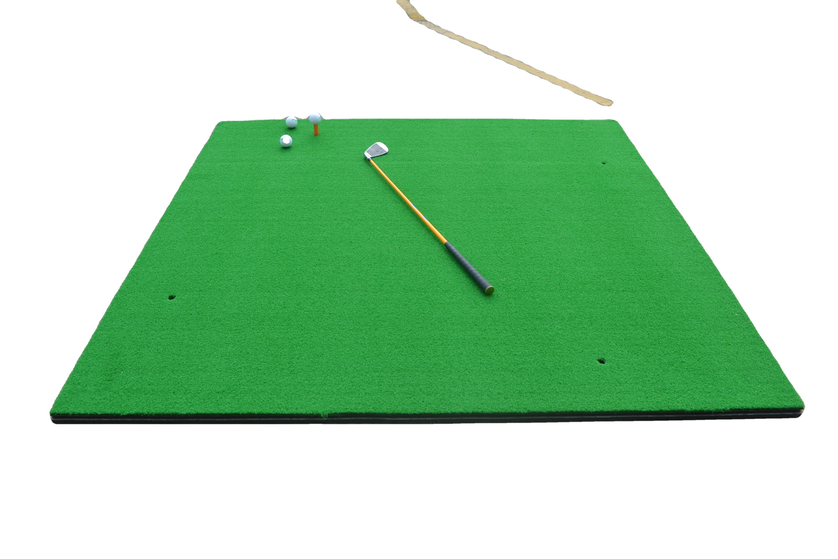 Factory Sale  Double Practice Golf Putting Green Range Mat  Floding Training Mat Golf Gifts Golf Swing Mat