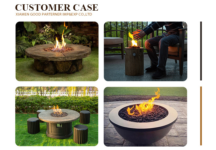 Outdoor Backyard Heavy Duty Metal Large Bonfire Wood Burning Portable Hollow Out Brazier Fire Pit For Garden Outside