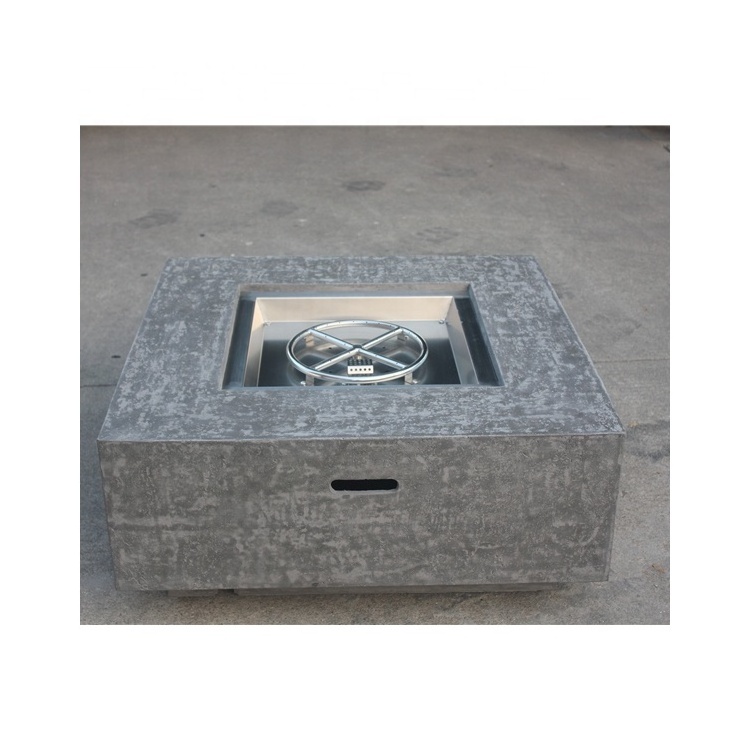 outdoor garden gas propane fire pit table rectangle fire pit tables