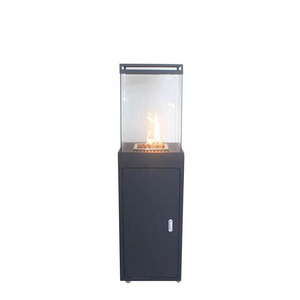 patio heater steel fire pit with real flame for outdoor use Natural Gas Fire Pits