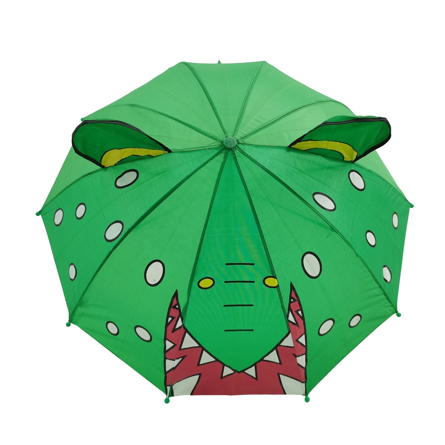 Factory OEM Cheaper Cartoon Waterproof 3D Safe Frame Kids Animal Head Children Character  Umbrella for Outdoor