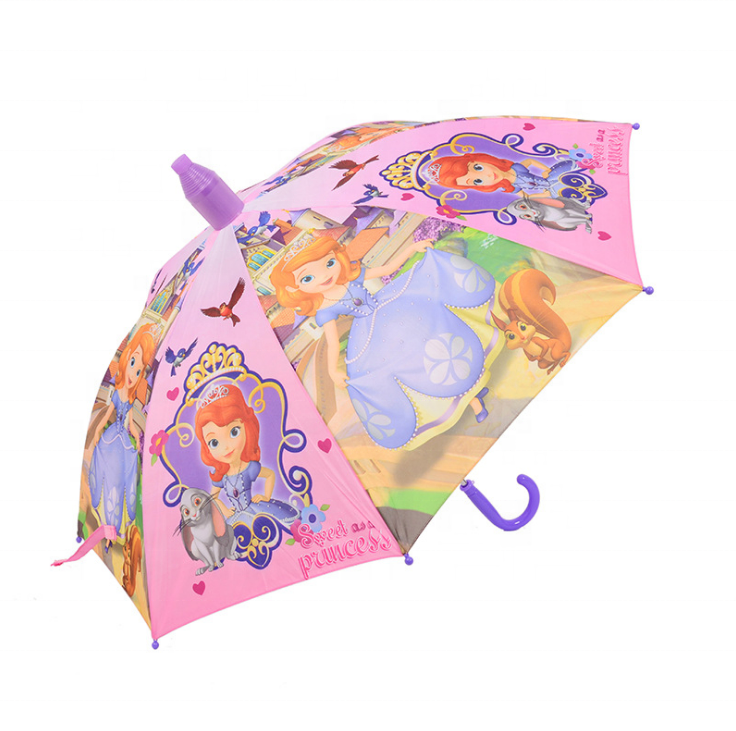 Promotion Children  Advertising Waterproof Cup Cover Cartoon Kids Umbrellas for Rain