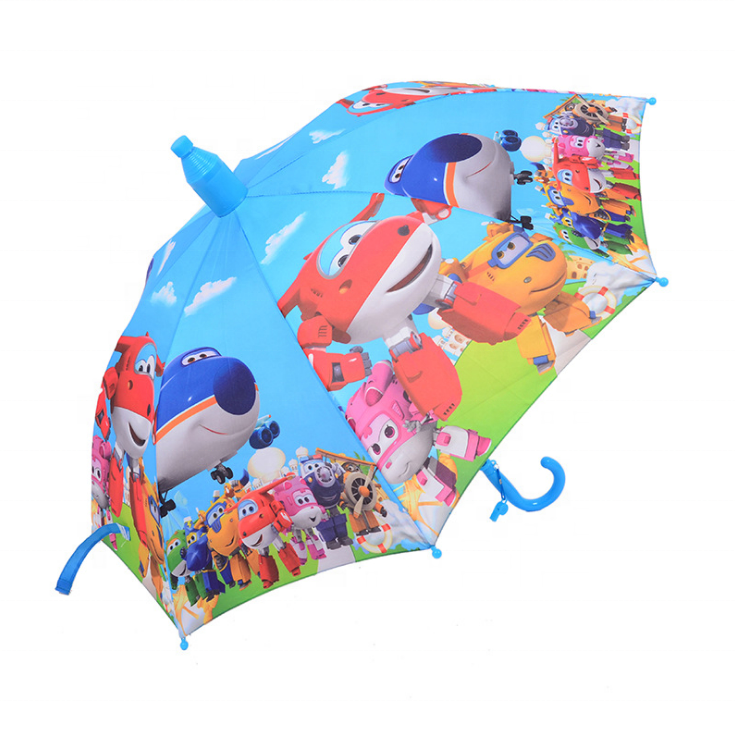 Promotion Children  Advertising Waterproof Cup Cover Cartoon Kids Umbrellas for Rain