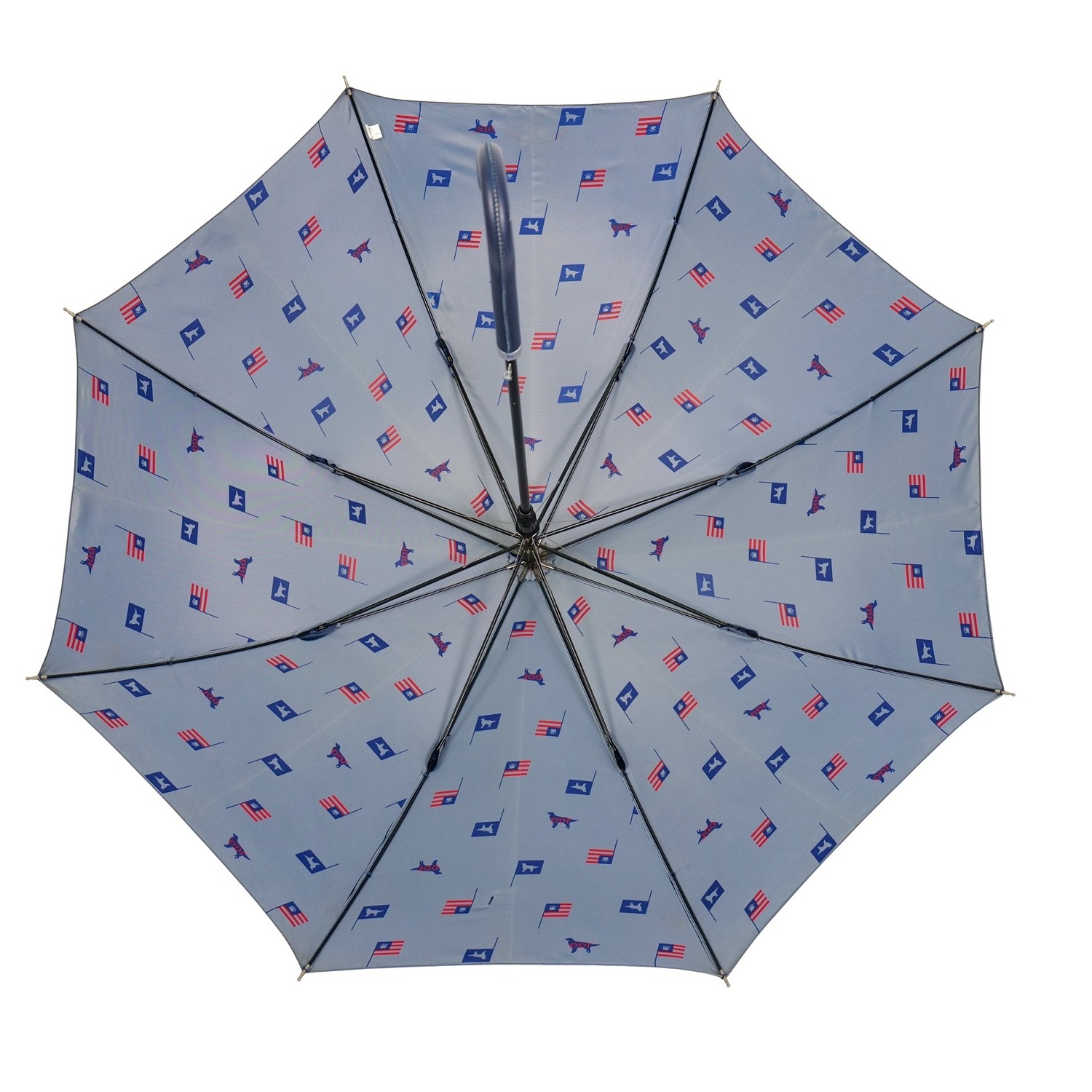 23 inch New Custom Made Promotional inside printing Automatic Paraguas straight Umbrella for Gift