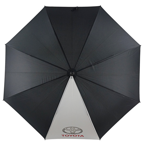 Factory Rain Big Size Toyota Car Auto Black Customized Promotion Logo Printing Outdoor Straight Golf Umbrella For Promotion