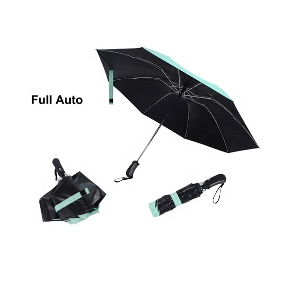 Anti UV Wholesale Custom Rain And Sun Reverse Inverted Out And Inside Auto Open And Close Folding Umbrella