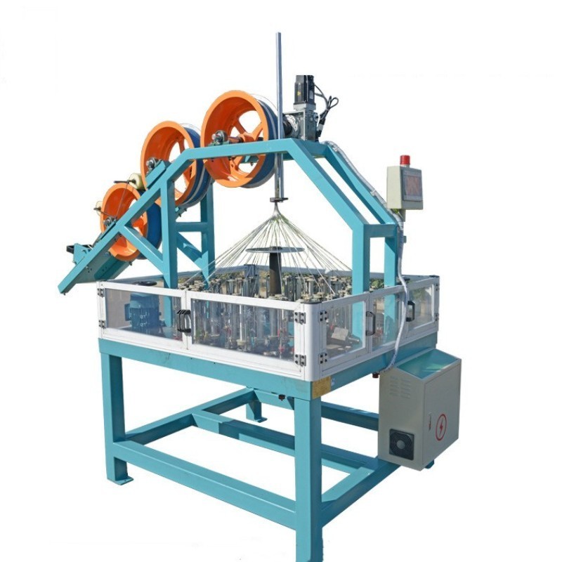 Automatic cable braing machine high speed colored expandable braided cable sleeving braiding making machine