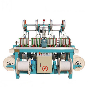 Automatic cable braing machine high speed colored expandable braided cable sleeving braiding making machine