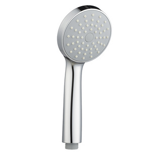 Hot Sale  Hand Shower 1 Function Chrome ABS Plastic Shower Head for hotel use