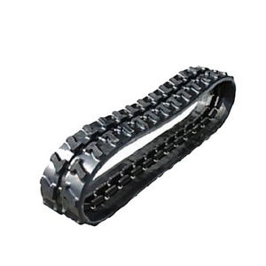 Agricultural  crawler track skid steer loader mini excavator undercarriage small rubber 300*52.5*82N  track pads