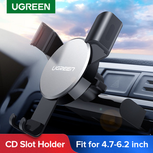 Ugreen Phone Adjustable Holder In Car Gravity Expansion CD Slot Car Magnetic Mount Stand for IPhone XS Max X 8 7 Mobile Phone