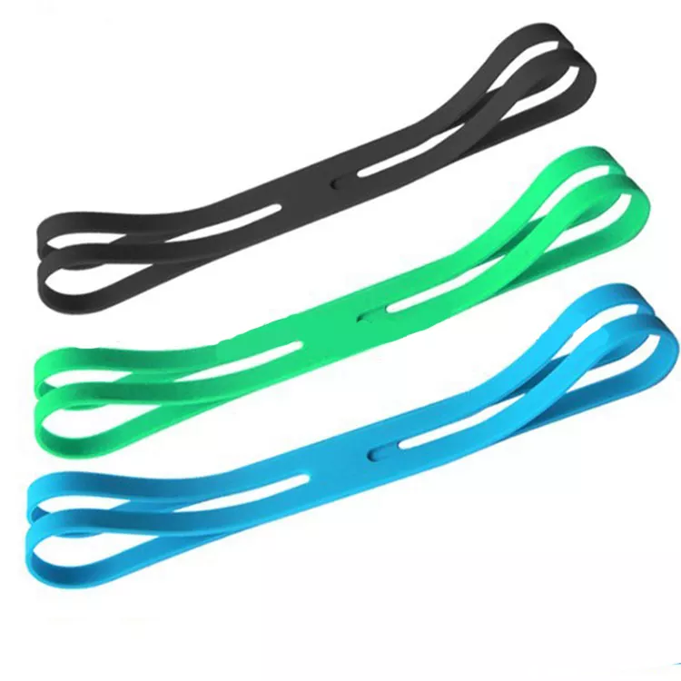 Wholesale Promotion Gifts H Cross Band X Book Binding Silicone Rubber Band