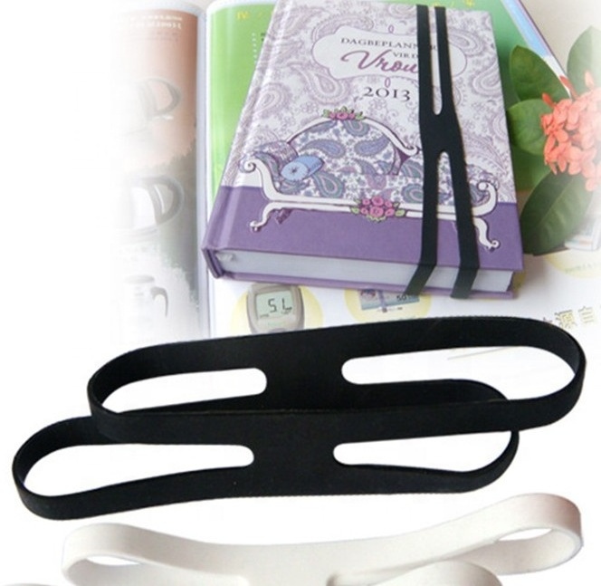 High Quality Silicone Rubber H Cross Band , Elastic X-shaped Rubber x Bands For Binding Book