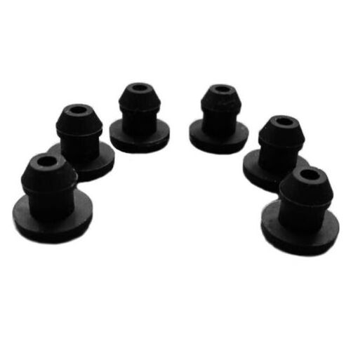 Customized T-type Stopper rubber plug threaded waterproof solid silicone mushroom plug 3 mm ~ 30 mm diameter hole plug