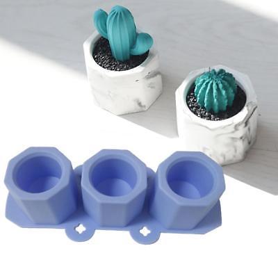 MINI concrete planter silicone mold