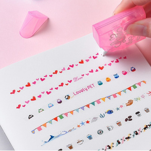 New Mini Cartoon Correction Tape Kawaii Correction Tape Stationery Lace Correction Tape