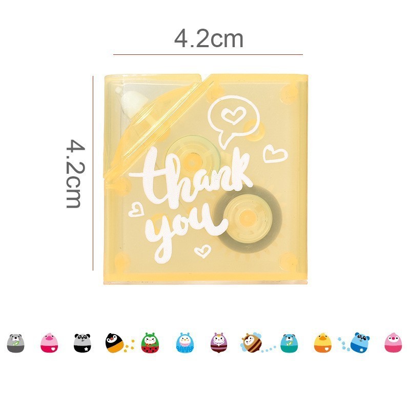 New Mini Cartoon Correction Tape Kawaii Correction Tape Stationery Lace Correction Tape